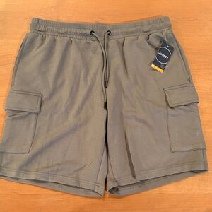 Jockey Sport Men's Scuba Cargo Shorts in Agave Green New Medium Drawstring